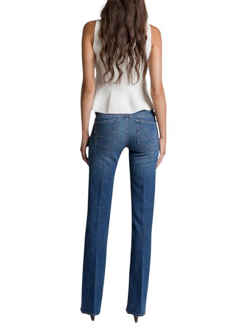 jeans donna flaire in denim medio Atelier Cigala's | 29-125-TDSB095Y